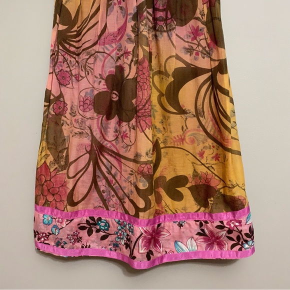 VINTAGE United Colours of Benetton Dress 90s 2000s Y2K VTG - Picture 4 of 16